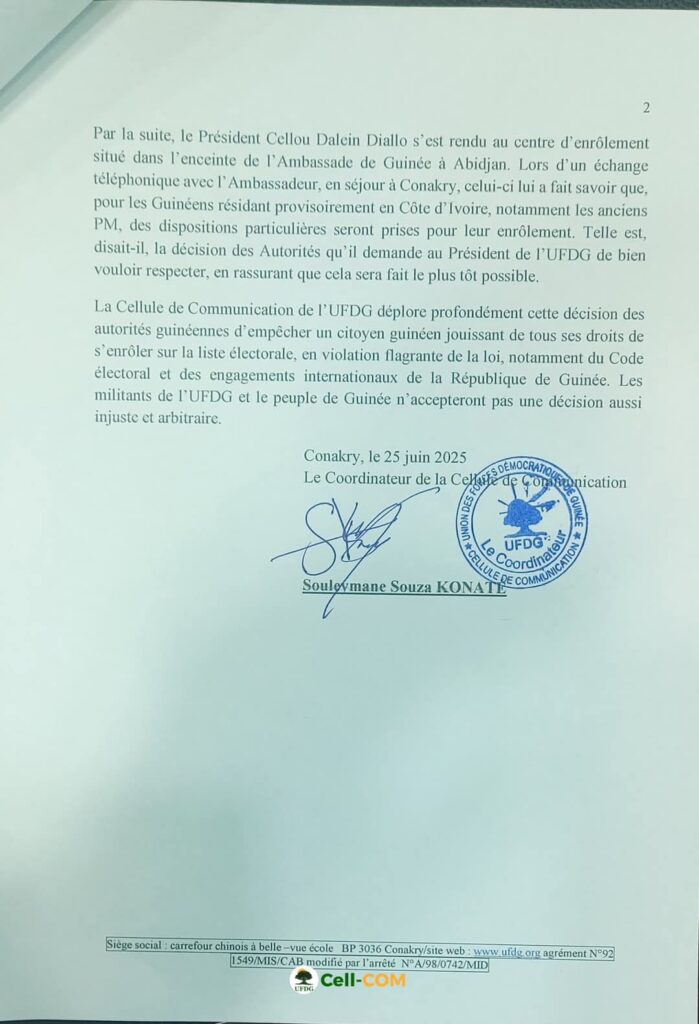 Immagine-WhatsApp-2025-06-25-ore-22.58.58_ed38adc7-699x1024 Empêché de s’enrôler à Abidjan : l’UFDG dénonce une décision politique contre Cellou Dalein Diallo